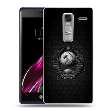 Пластиковый чехол на LG Class с принтом Герб Флаг СССР Пластиковый чехол на LG Class с принтом Герб Флаг СССР