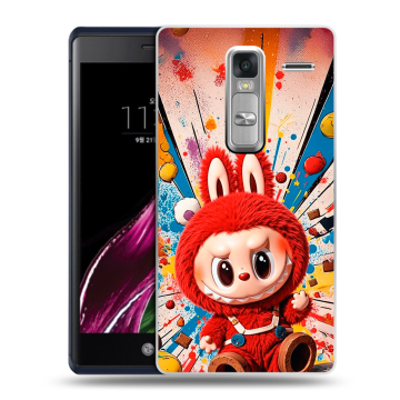 Пластиковый чехол на LG Class с принтом Labubu Лабубу