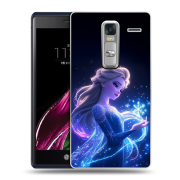 Пластиковый чехол на LG Class с принтом Холодное сердце Frozen