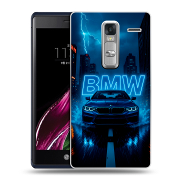 Пластиковый чехол на LG Class с принтом BMW БМВ