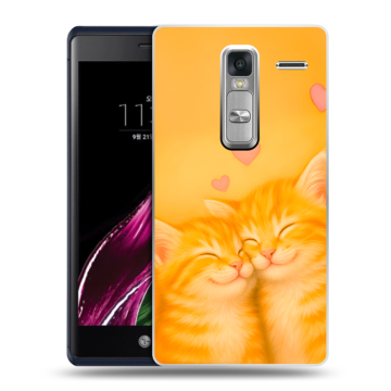 Пластиковый чехол на LG Class с принтом Милые котята Пластиковый чехол на LG Class с принтом Милые котята