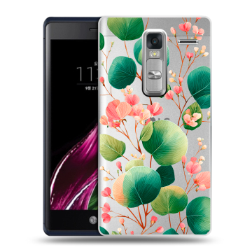 Пластиковый чехол на LG Class с принтом женский