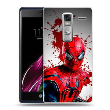 Пластиковый чехол на LG Class с принтом Spiderman Человек паук