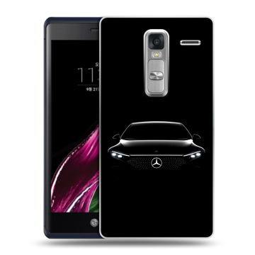 Пластиковый чехол на LG Class с принтом Mercedes Мерседес