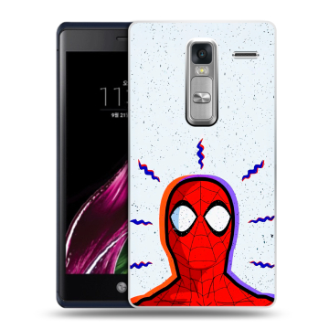 Пластиковый чехол на LG Class с принтом Spiderman Человек паук