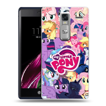 Пластиковый чехол на LG Class с принтом My little pony Дружба чудо