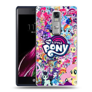 Пластиковый чехол на LG Class с принтом My little pony Дружба чудо