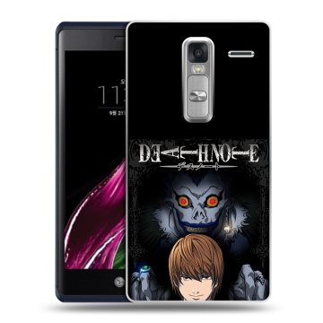 Пластиковый чехол на LG Class с принтом Death note Тетрадь смерти