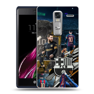 Пластиковый чехол на LG Class с принтом Messi Barcelona