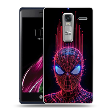 Пластиковый чехол на LG Class с принтом Spiderman Человек паук