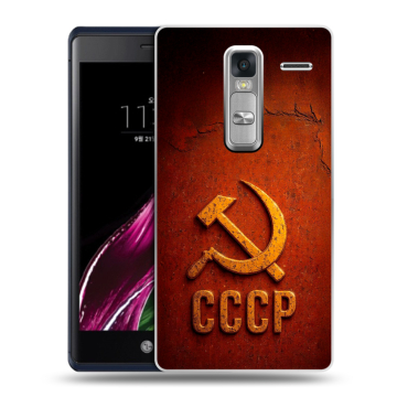 Пластиковый чехол на LG Class с принтом Флаг Герб СССР Пластиковый чехол на LG Class с принтом Флаг Герб СССР
