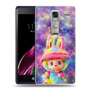 Пластиковый чехол на LG Class с принтом Labubu Лабубу