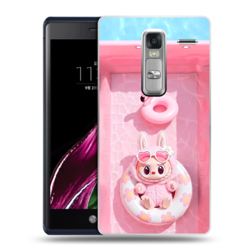 Пластиковый чехол на LG Class с принтом Labubu Лабубу