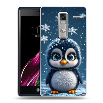 Пластиковый чехол на LG Class с принтом Новый год
