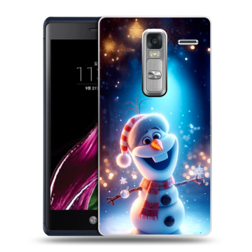 Пластиковый чехол на LG Class с принтом Новый год