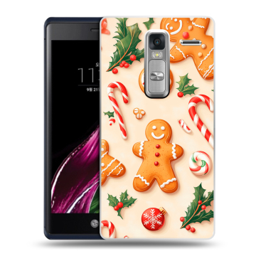 Пластиковый чехол на LG Class с принтом Новый год