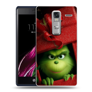 Пластиковый чехол на LG Class с принтом Новый год