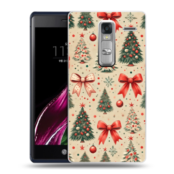 Пластиковый чехол на LG Class с принтом Новый год