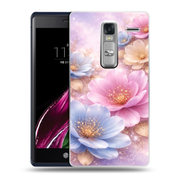 Пластиковый чехол на LG Class с принтом женский
