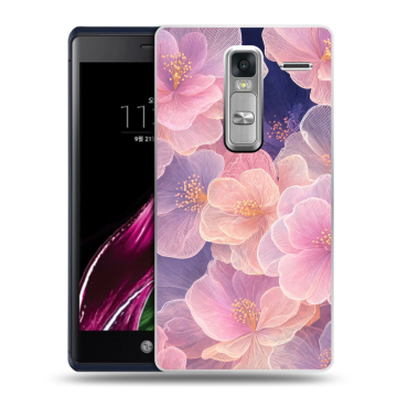 Пластиковый чехол на LG Class с принтом женский
