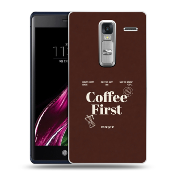 Пластиковый чехол на LG Class с принтом женский