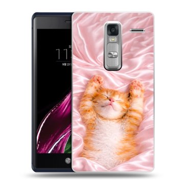 Пластиковый чехол на LG Class с принтом женский