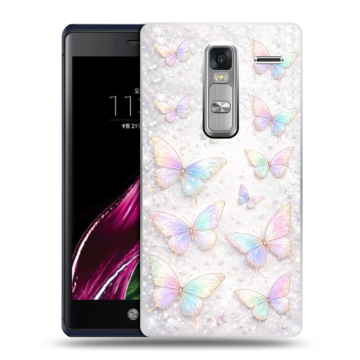 Пластиковый чехол на LG Class с принтом женский