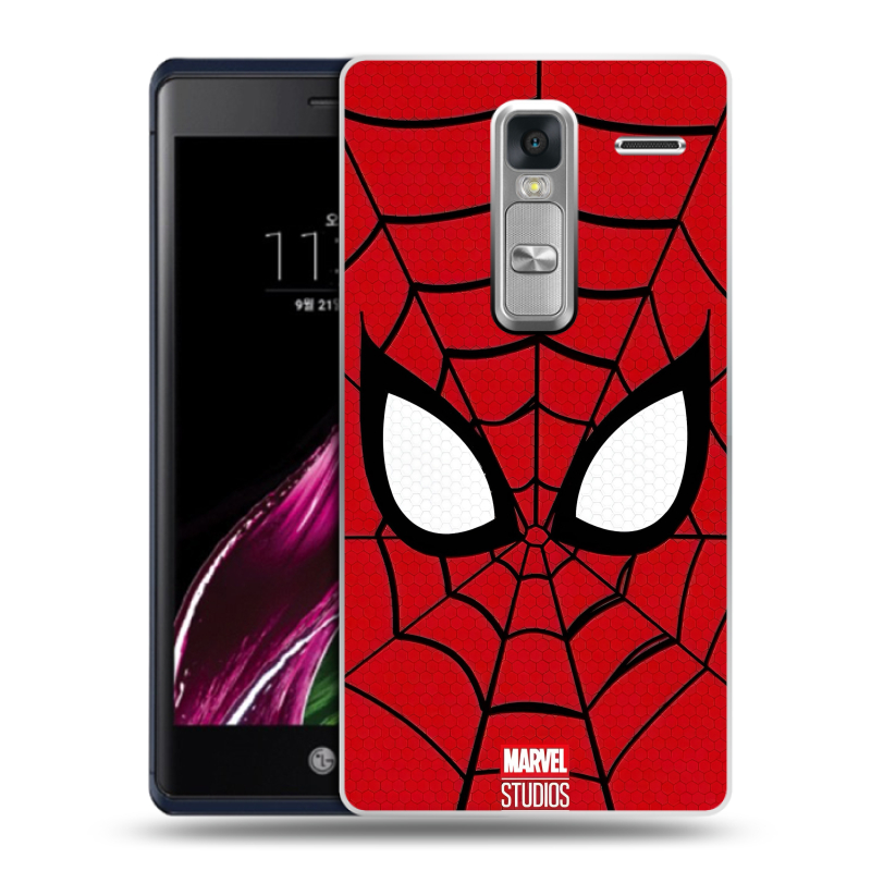Пластиковый чехол на LG Class с принтом человек паук spiderman Пластиковый чехол на LG Class с принтом человек паук spiderman