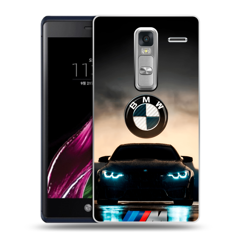 Пластиковый чехол на LG Class с принтом БМВ BMW Пластиковый чехол на LG Class с принтом БМВ BMW