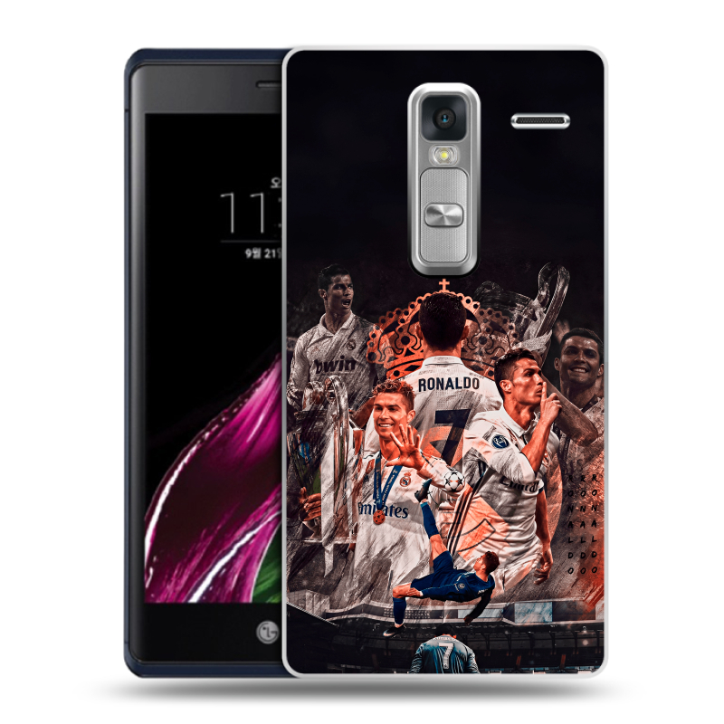 Пластиковый чехол на LG Class с принтом Реал Роналдо Real Ronaldo Пластиковый чехол на LG Class с принтом Реал Роналдо Real Ronaldo