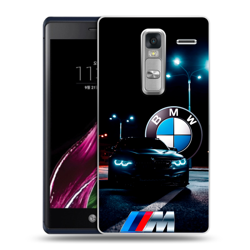 Пластиковый чехол на LG Class с принтом БМВ BMW Пластиковый чехол на LG Class с принтом БМВ BMW