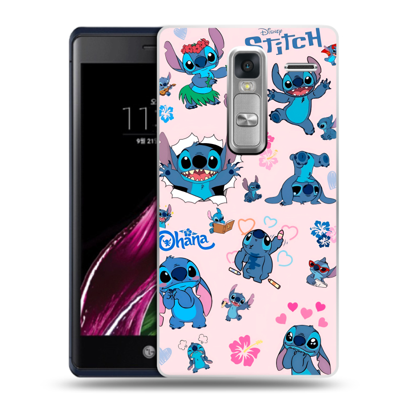 Пластиковый чехол на LG Class с принтом Лило и Стич Пластиковый чехол на LG Class с принтом Лило и Стич