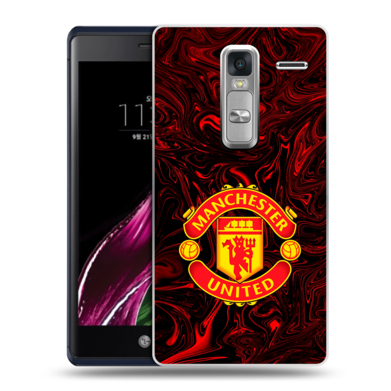 Пластиковый чехол на LG Class с принтом Manchester United Пластиковый чехол на LG Class с принтом Manchester United