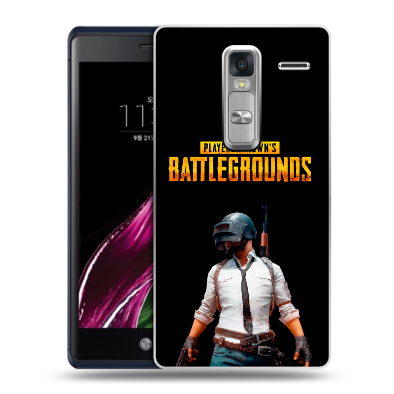 Пластиковый чехол на LG Class с принтом PUGB ПАГБ Пластиковый чехол на LG Class с принтом PUGB ПАГБ