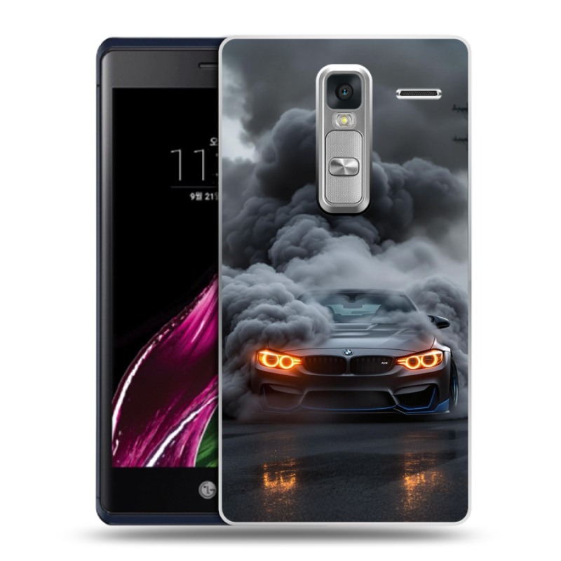Пластиковый чехол на LG Class с принтом BMW БМВ Пластиковый чехол на LG Class с принтом BMW БМВ