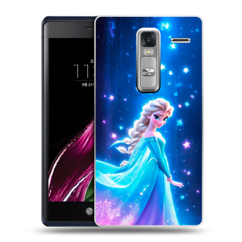 Пластиковый чехол на LG Class с принтом Холодное сердце Frozen Пластиковый чехол на LG Class с принтом Холодное сердце Frozen