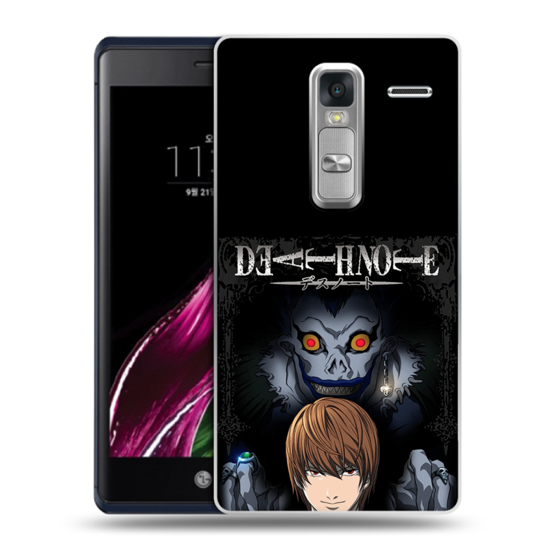 Пластиковый чехол на LG Class с принтом Death note Тетрадь смерти Пластиковый чехол на LG Class с принтом Death note Тетрадь смерти