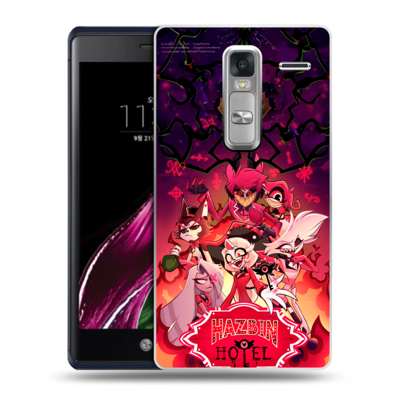 Пластиковый чехол на LG Class с принтом Hazbin Hotel Отель Хазбин Пластиковый чехол на LG Class с принтом Hazbin Hotel Отель Хазбин