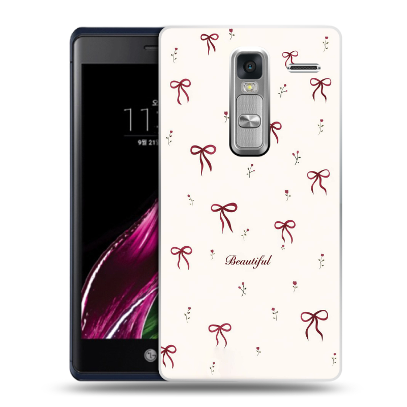 Пластиковый чехол на LG Class с принтом для девочек Пластиковый чехол на LG Class с принтом для девочек