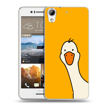 Пластиковый чехол на HTC Desire 728 с принтом Утка Пластиковый чехол на HTC Desire 728 с принтом Утка