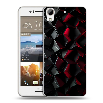 Пластиковый чехол на HTC Desire 728 с принтом Абстракция