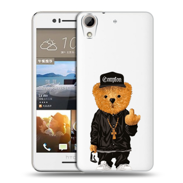 Пластиковый чехол на HTC Desire 728 с принтом Мишка