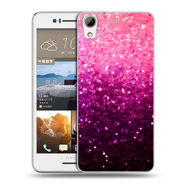 Пластиковый чехол на HTC Desire 728 с принтом Блестки Пластиковый чехол на HTC Desire 728 с принтом Блестки
