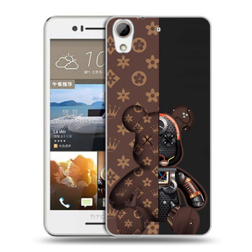 Пластиковый чехол на HTC Desire 728 с принтом Луи робот