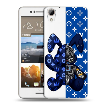 Пластиковый чехол на HTC Desire 728 с принтом Луи робот