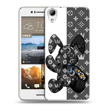 Пластиковый чехол на HTC Desire 728 с принтом Луи робот