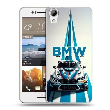 Пластиковый чехол на HTC Desire 728 с принтом БМВ BMW