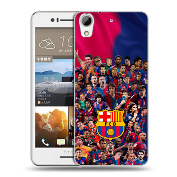 Пластиковый чехол на HTC Desire 728 с принтом Барселона Barcelona Пластиковый чехол на HTC Desire 728 с принтом Барселона Barcelona
