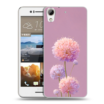 Пластиковый чехол на HTC Desire 728 с принтом Цветы Пластиковый чехол на HTC Desire 728 с принтом Цветы