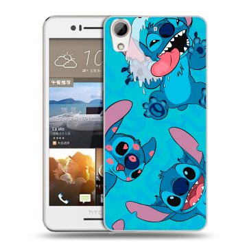 Пластиковый чехол на HTC Desire 728 с принтом Лило и Стич Пластиковый чехол на HTC Desire 728 с принтом Лило и Стич